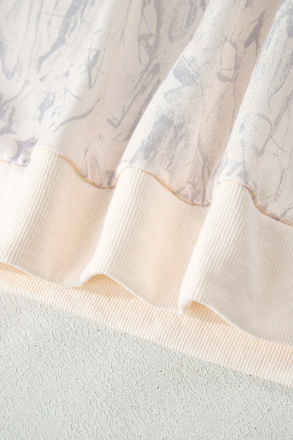 Threaded Pear Liliana Print Jogger Pants