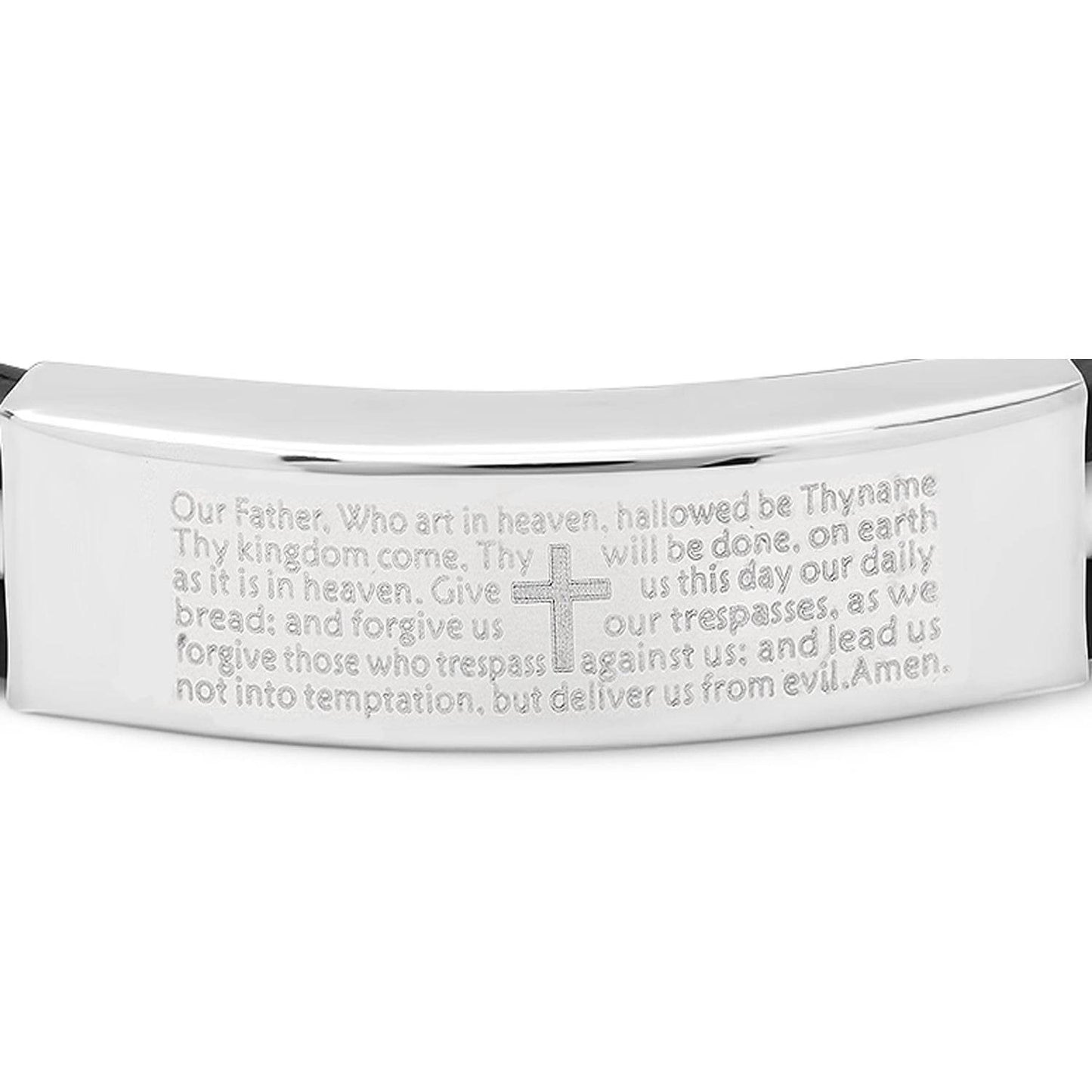 Lord's Prayer Lasso ID Bracelet