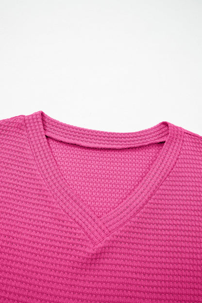 Threaded Pear Alexia Short Sleeve Knit Top