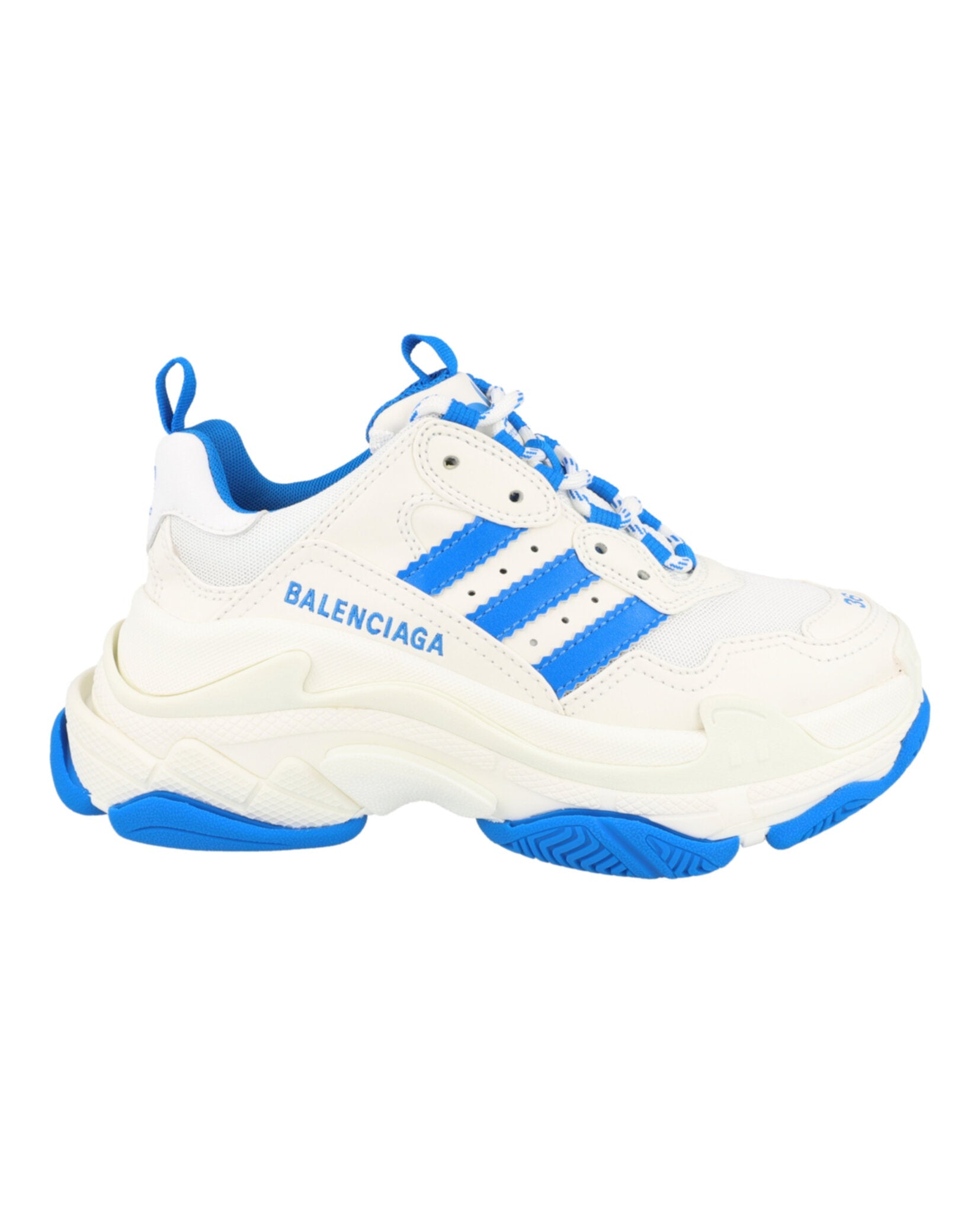 White Blue-
