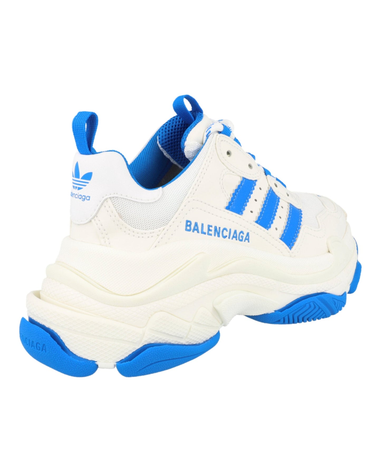 White Blue-