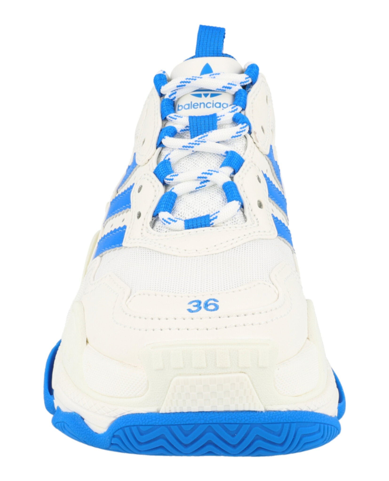 White Blue-