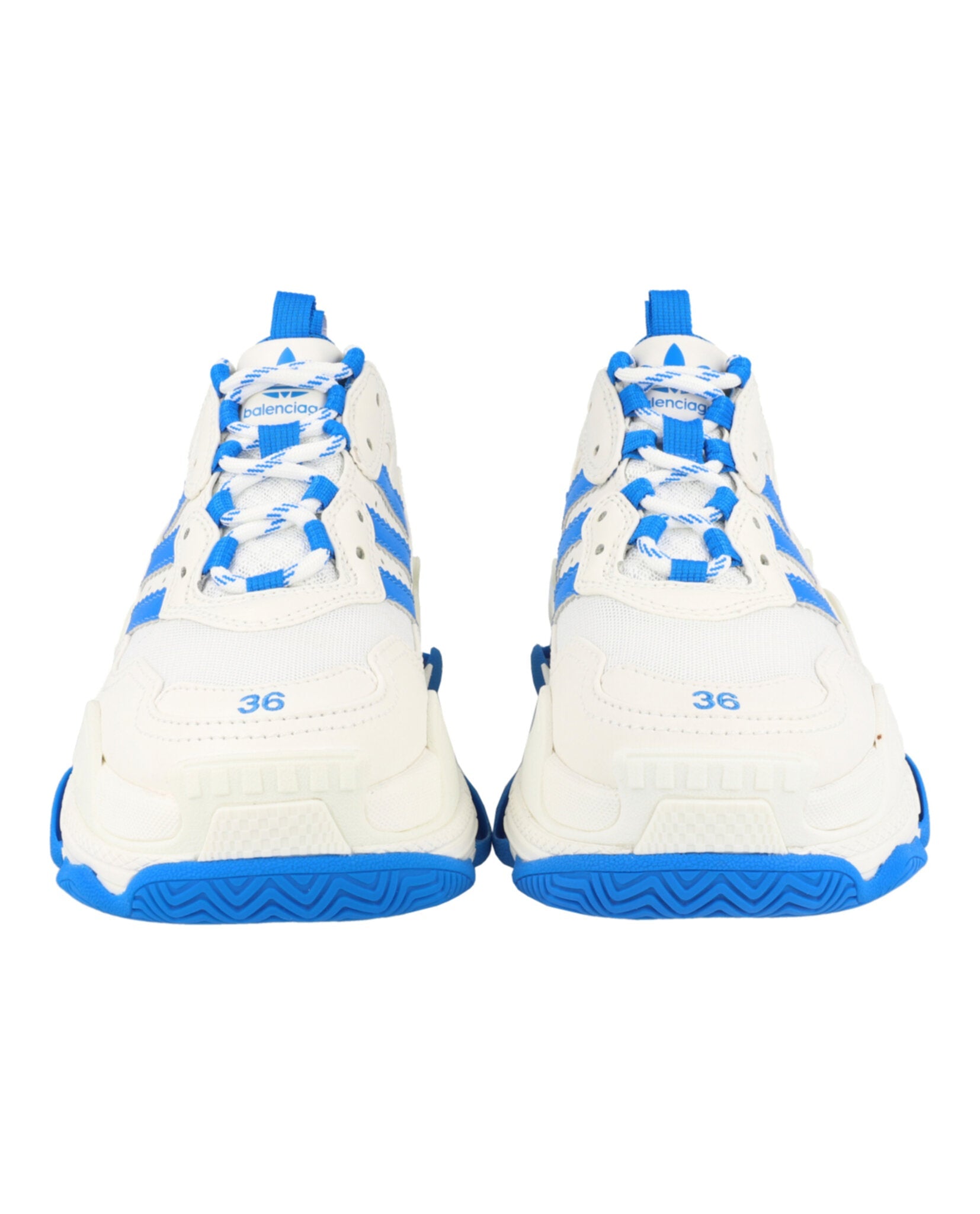 White Blue-