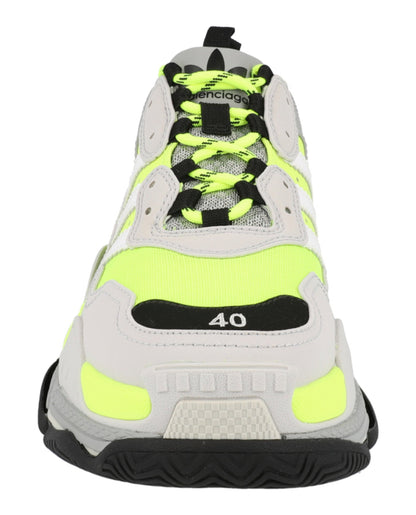 Fluorescent Yellow Black Grey-
