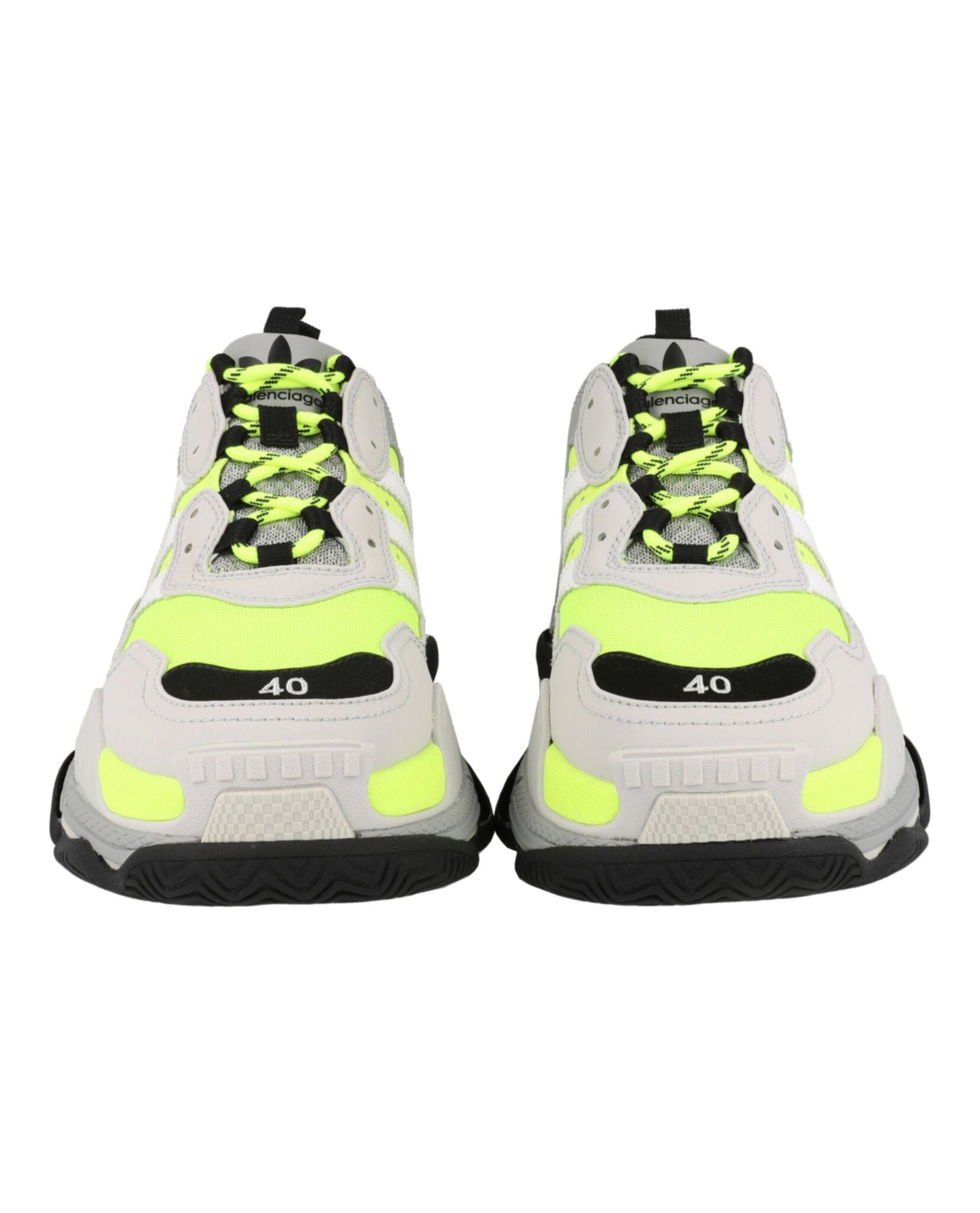 Fluorescent Yellow Black Grey-