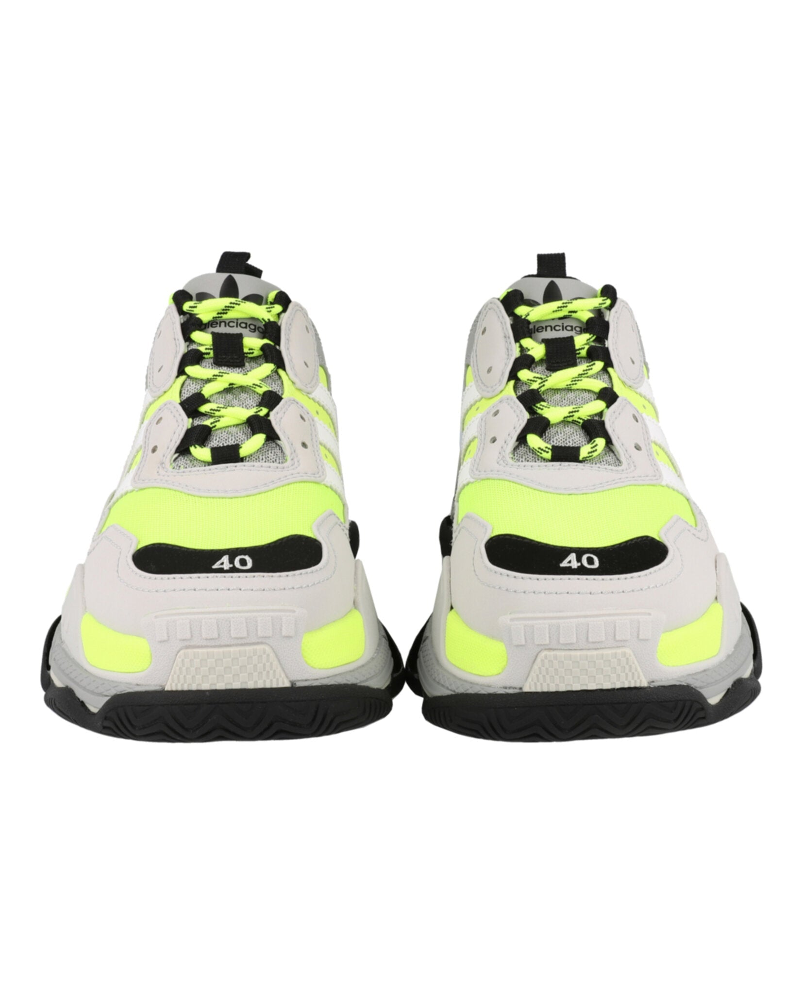 Fluorescent Yellow Black Grey-
