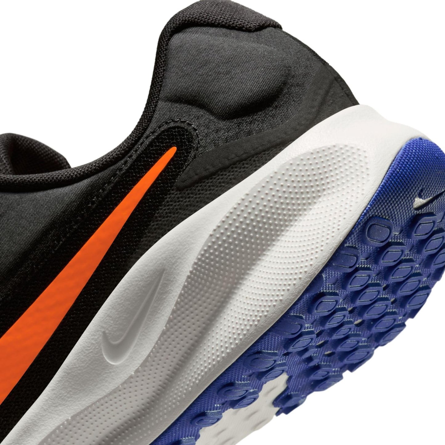 Nike Men's Revolution 7 'Black Astronomy Blue Sail Hyper Crimson' Sneakers