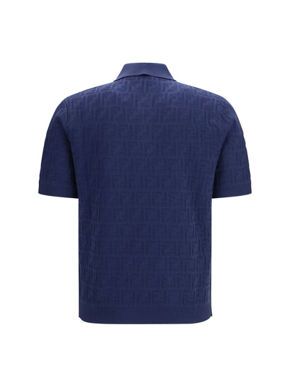 Polo Shirt Cotton Blue