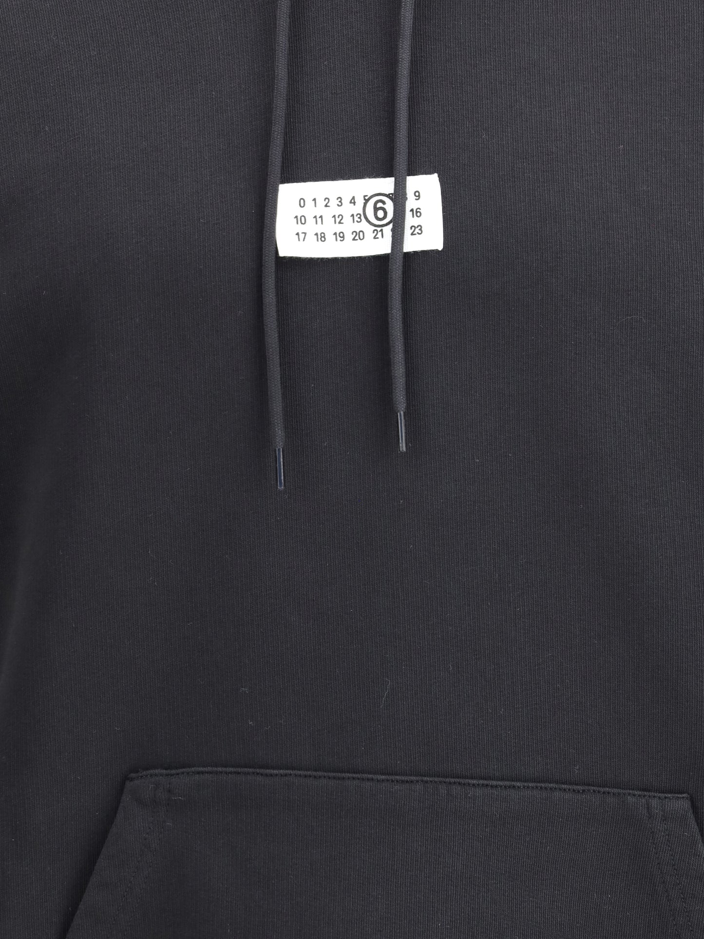 Cotton Hoodie Black