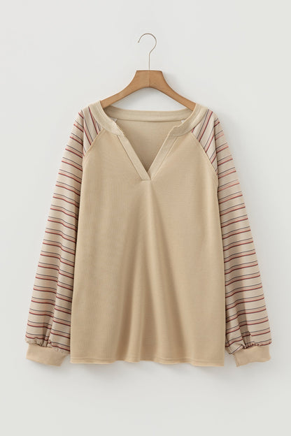 Threaded Pear Iris Notched Raw Edge PLUS Jumper