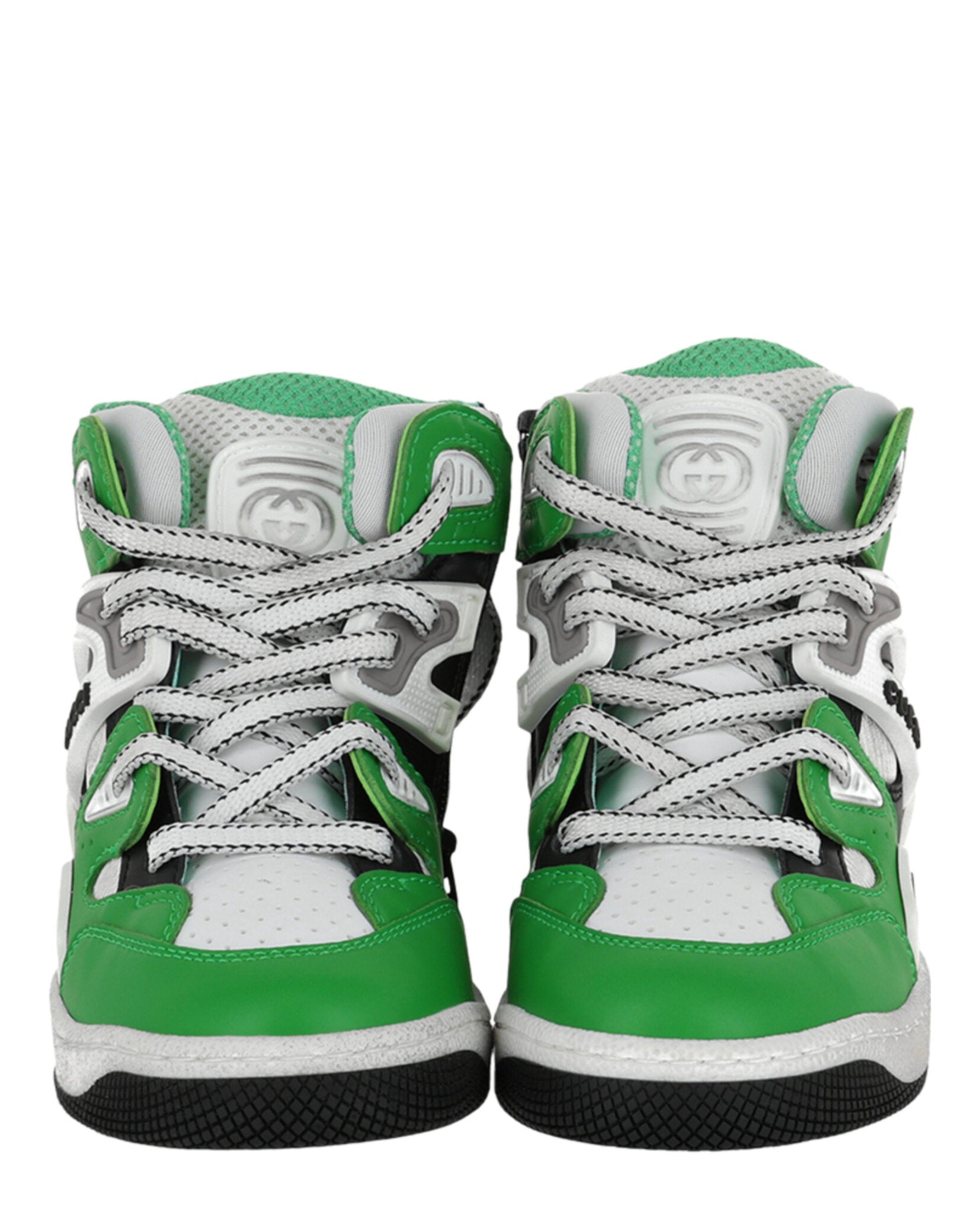 Gucci Basket Leather High-Top Sneakers – Zulily