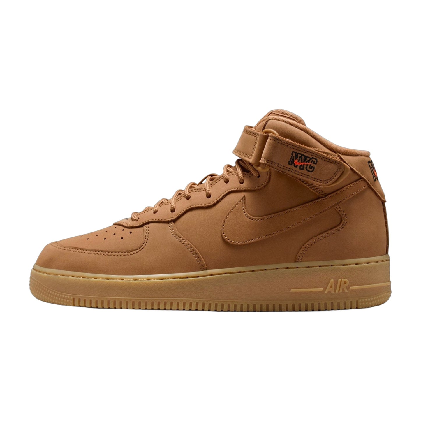 [715889-201] Mens Nike Air Force 1 Mid '07 Premium 'flax Nyc'