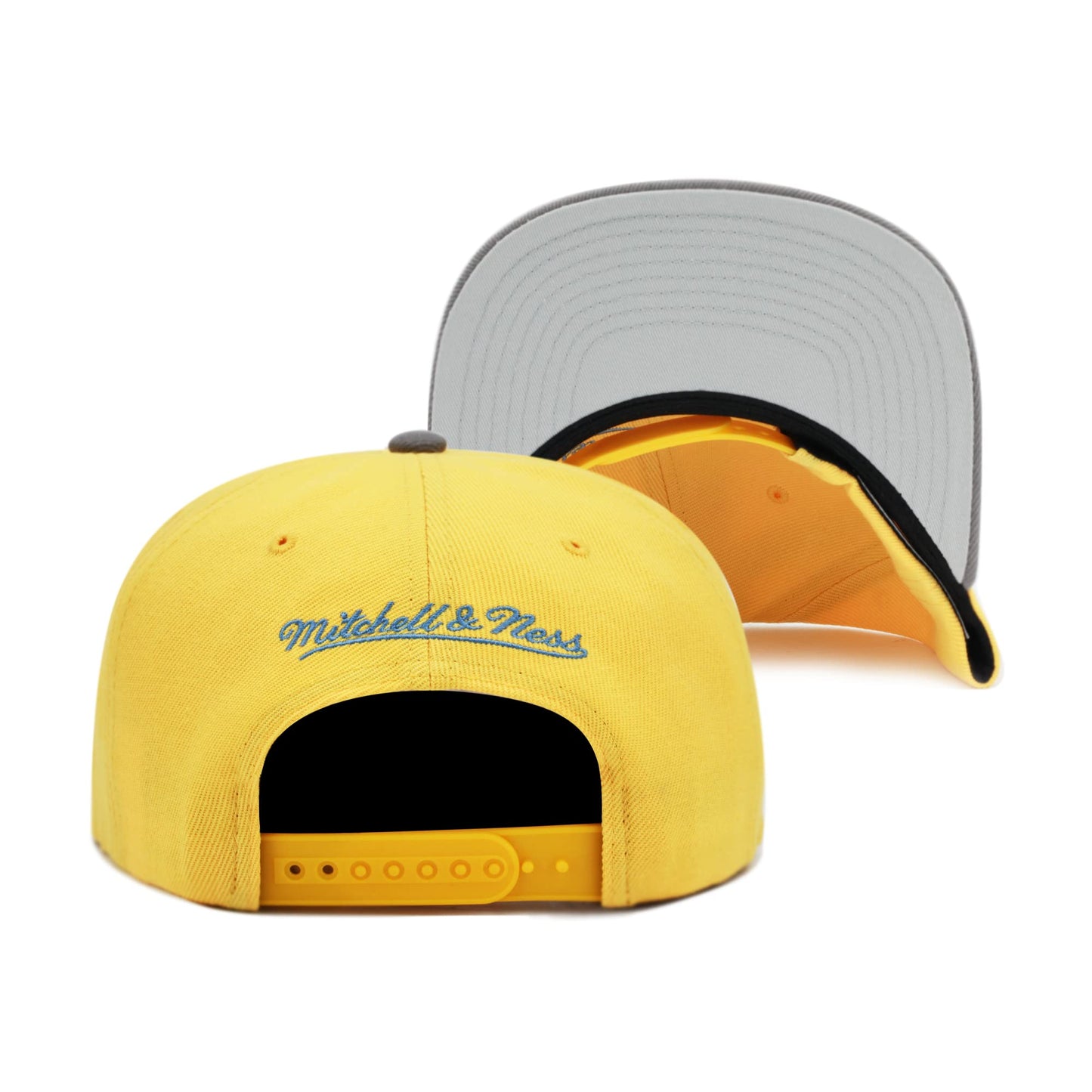 Men's Mitchell & Ness NBA Core Basic Snapback Grizzlies - Gold-Grey