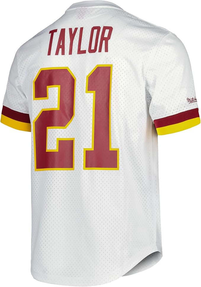 Men's Mitchell & Ness NFL N&N Mesh Crewneck Redskins 2007 Sean Taylor