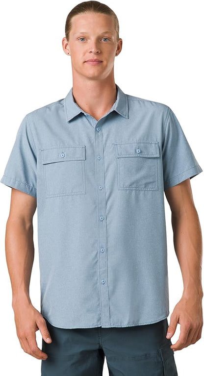 Prana Men's Lost Sol Ss Regular Fit Upf 30+ Shirt Shirts
