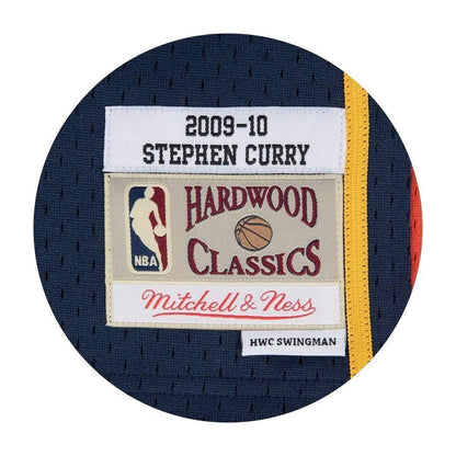 Mitchell & Ness Men's NBA Swingman Road Jersey Warriors 09 Steph Curry Jerseys