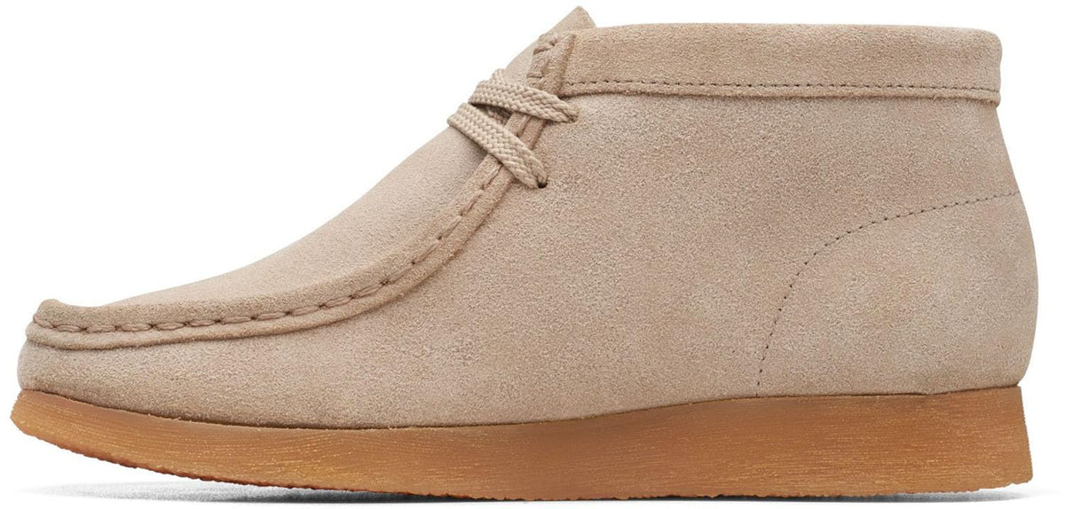 Clarks Preschool Wallabee Boot - Sand Suede