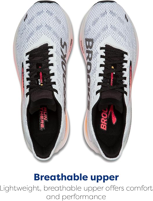 Brooks Men's Hyperion GTS 2 - Illusion/Coral/Black, 8.5