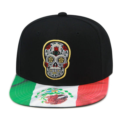 Mitchell & Ness Men's Branded Sugar Skull Snapback Snapback Caps