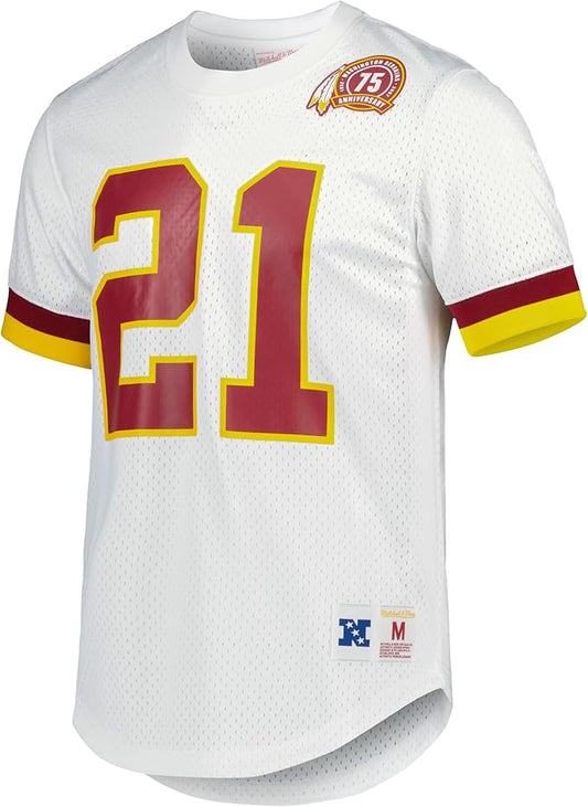 Men's Mitchell & Ness NFL N&N Mesh Crewneck Redskins 2007 Sean Taylor