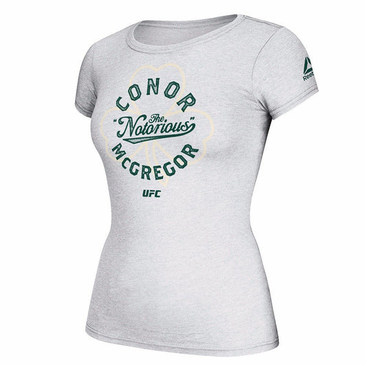 Reebok Women's UFC Cap Sleeve Tee Shamrock