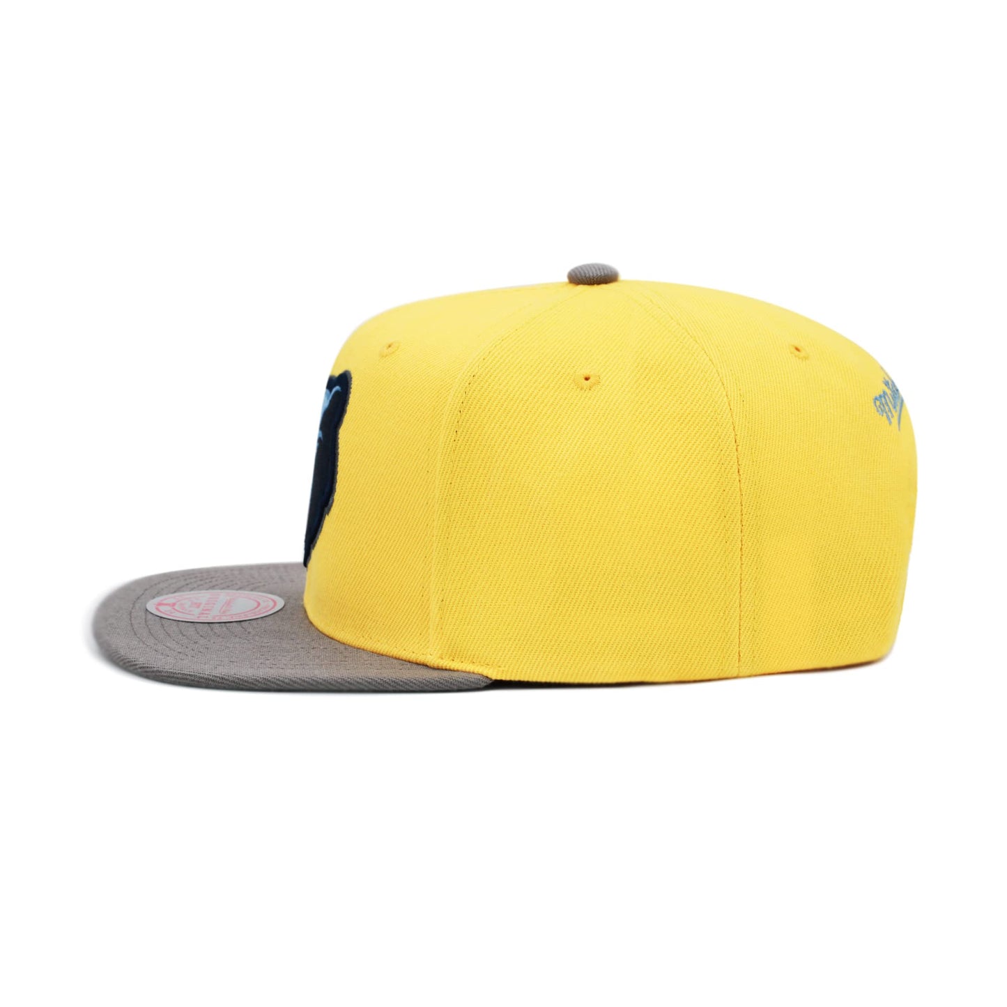 Men's Mitchell & Ness NBA Core Basic Snapback Grizzlies - Gold-Grey