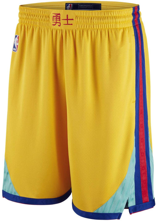 Nike Youth NBA Golden State Warriors Chinese Heritage Shorts