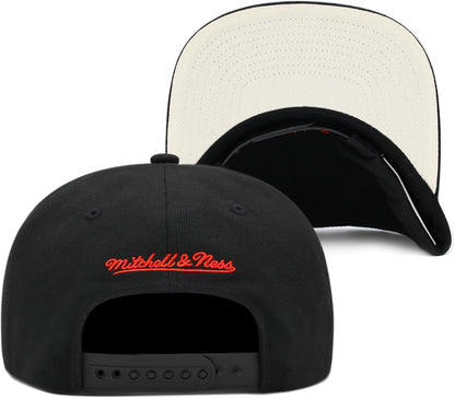 Mitchell & Ness Men's MLB Team Classic Snapback Coop Red Sox Snapback Caps