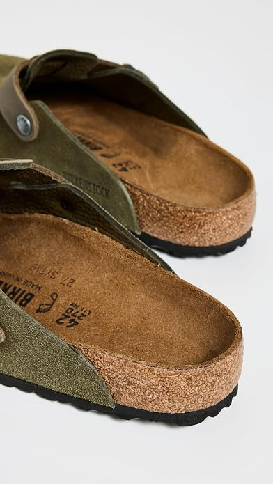 Birkenstock Boston Suede Clogs