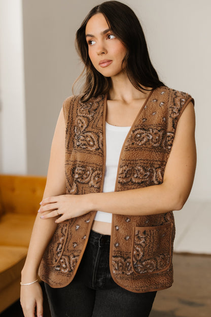 Threaded Pear Elaine Western Fashion Vest Jacket