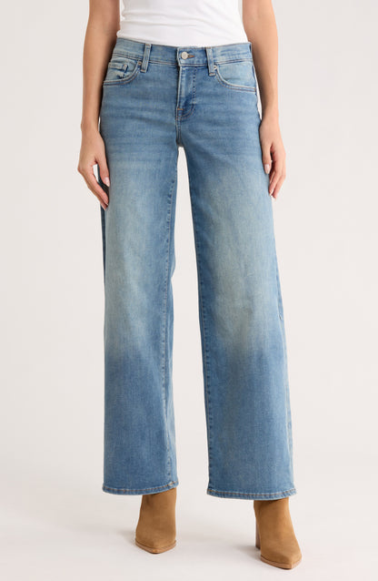 Lucky Brand Women's Mid Rise Sweet Wide Leg - Fairmont