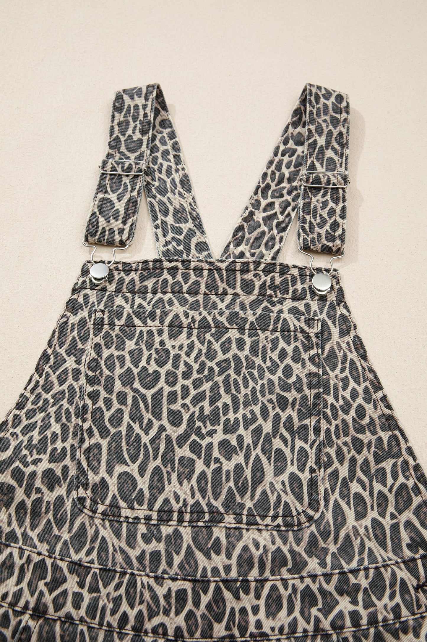 Threaded Pear Soleil Leg Loose Overall Jumpsuit