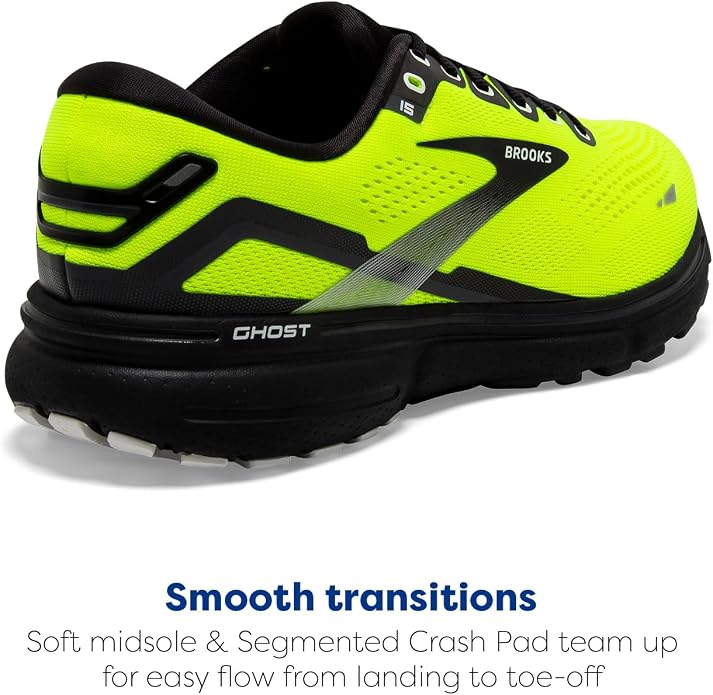 Brooks Men's Ghost 15 Nightlife/Black/Ebony
