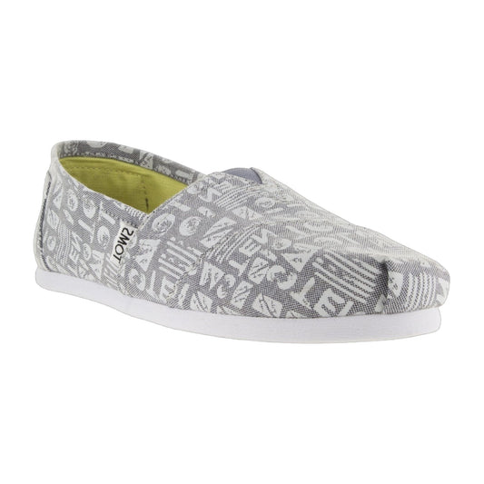 Toms Women's Alpargata - Grey Chambray Anniversary