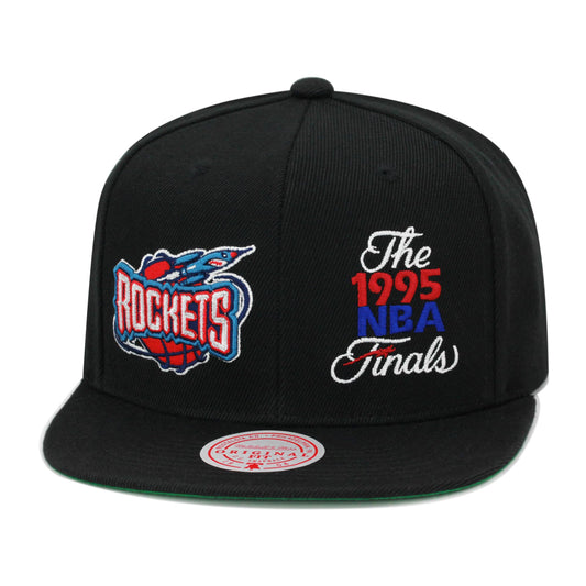 Mitchell & Ness Men's NBA Dual Whammy Snapback Hwc Rockets Snapback Caps