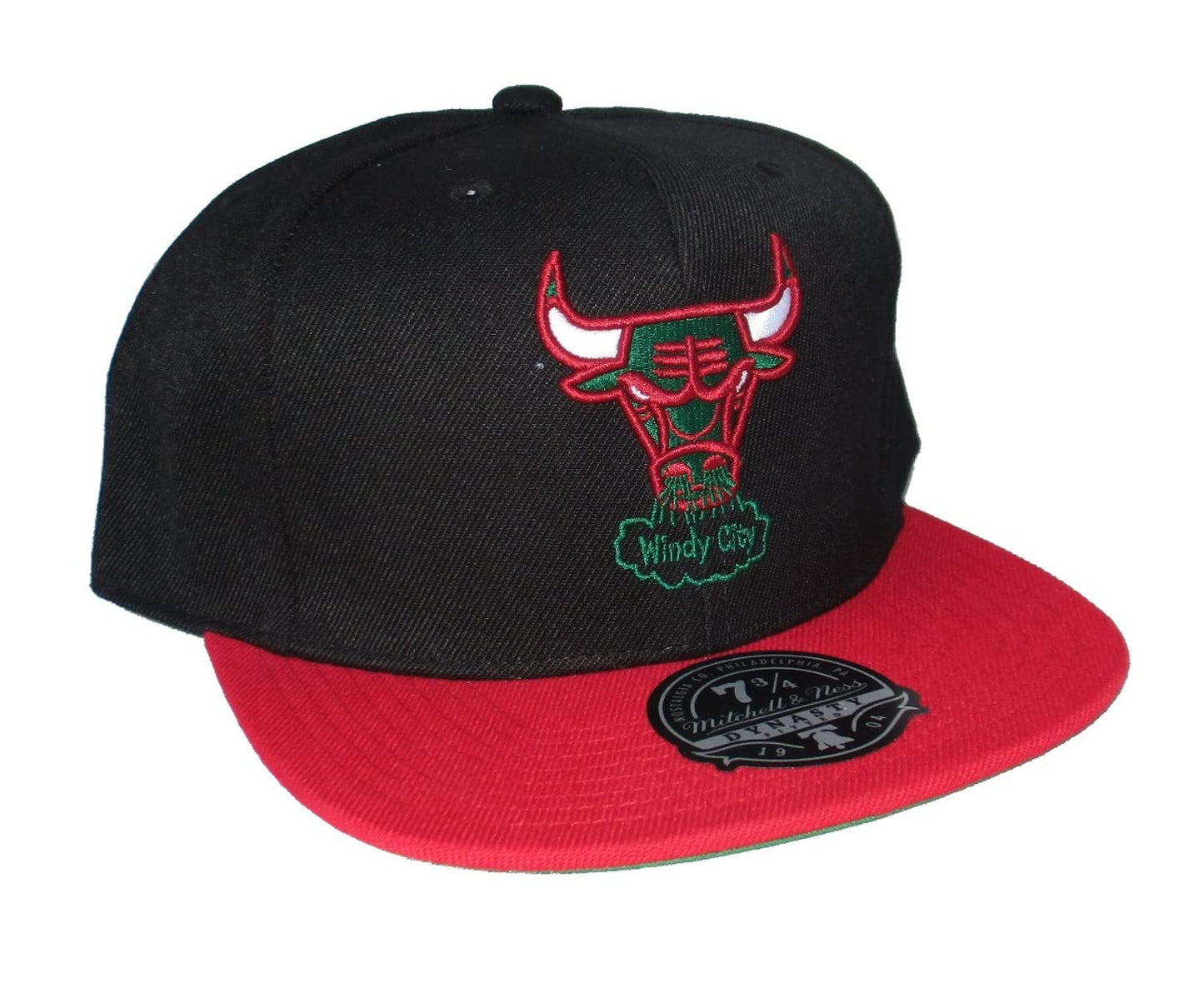 Mitchell & Ness Men's NBA Reload 2.0 2 Tone Fitted Hwc Bulls Fitted Caps