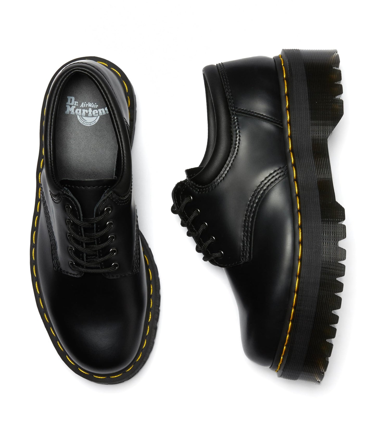 Dr. Martens 8053 Leather Platform Casual Shoes