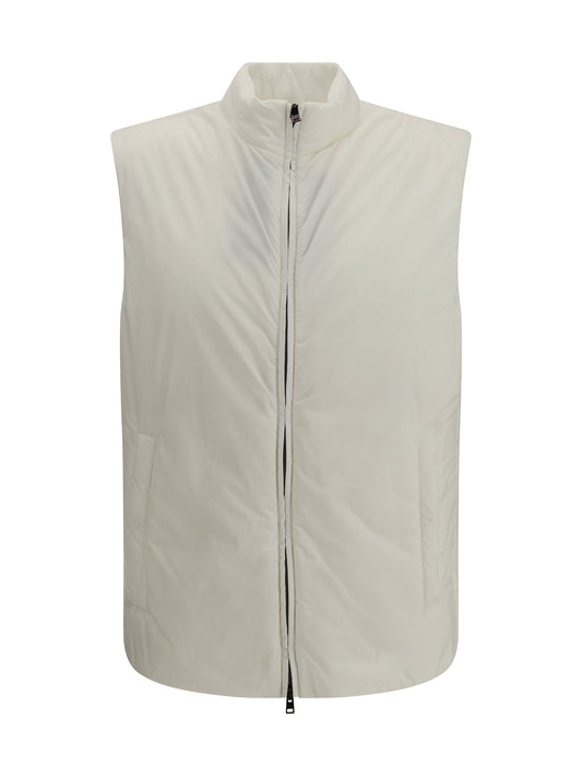 Sleeveless Vest White