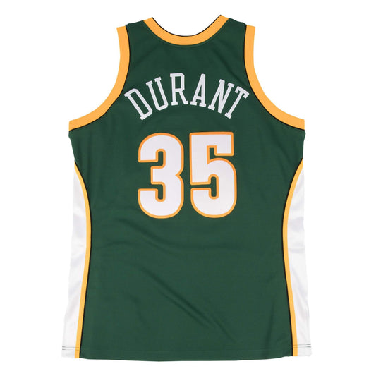 Men's Mitchell & Ness NBA Kevin Durant 2007-08 Authentic Jersey Seattle Supersonics