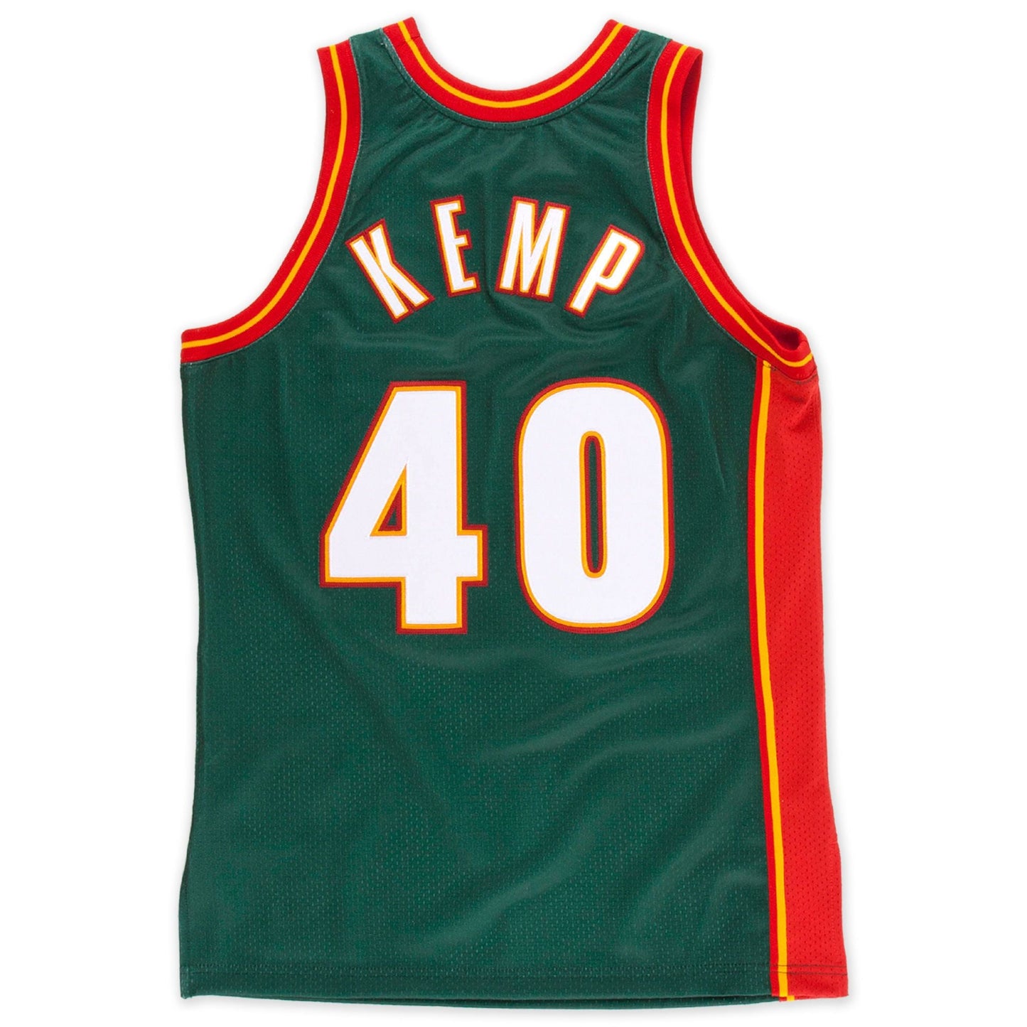 Mitchell & Ness Men's NBA Shawn Kemp 1995-96 Authentic Jersey Seattle Supersonics Jerseys