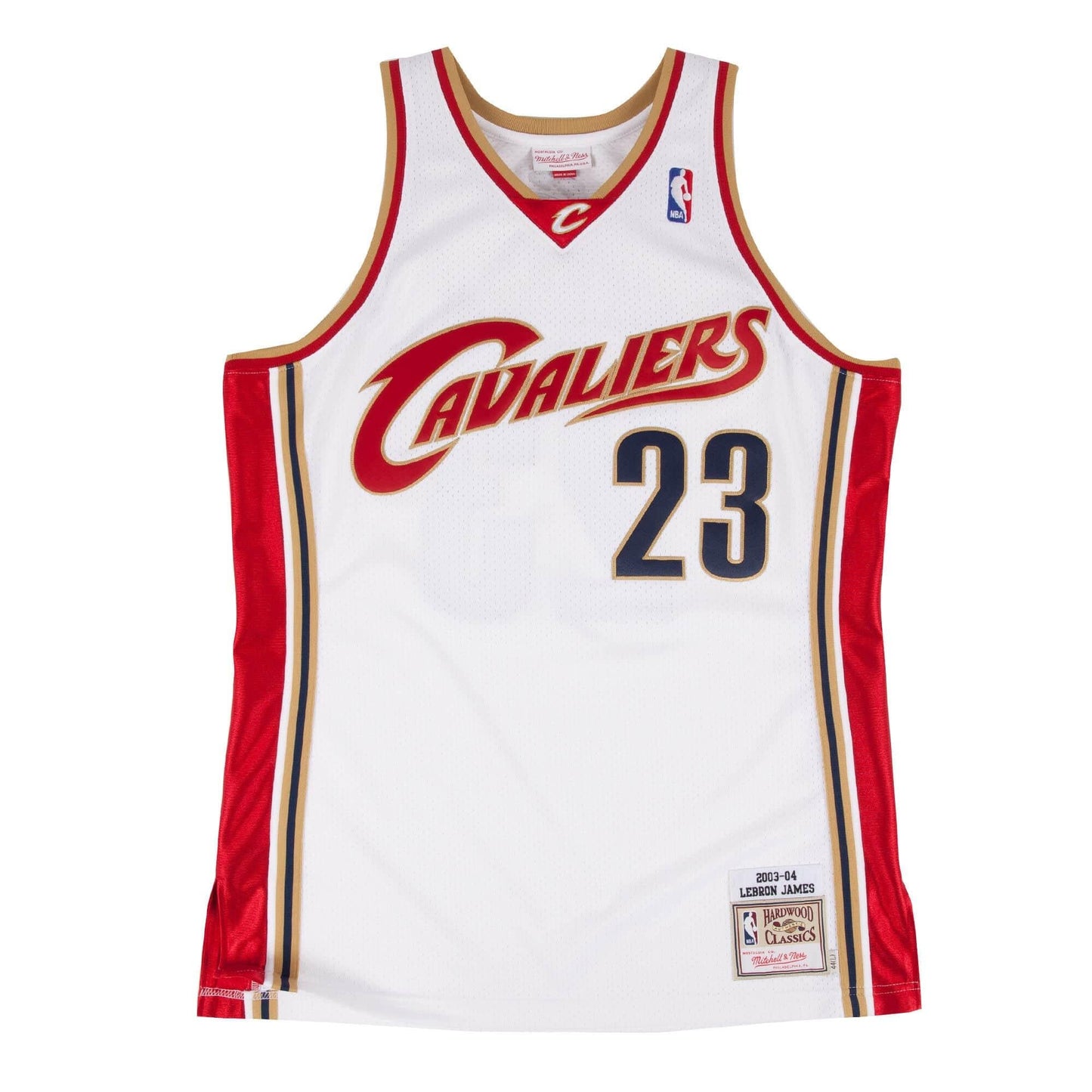 Mens Mitchell & Ness NBA Authentic Jersey 2003 Cavaliers LeBron James #23 - sneakAR