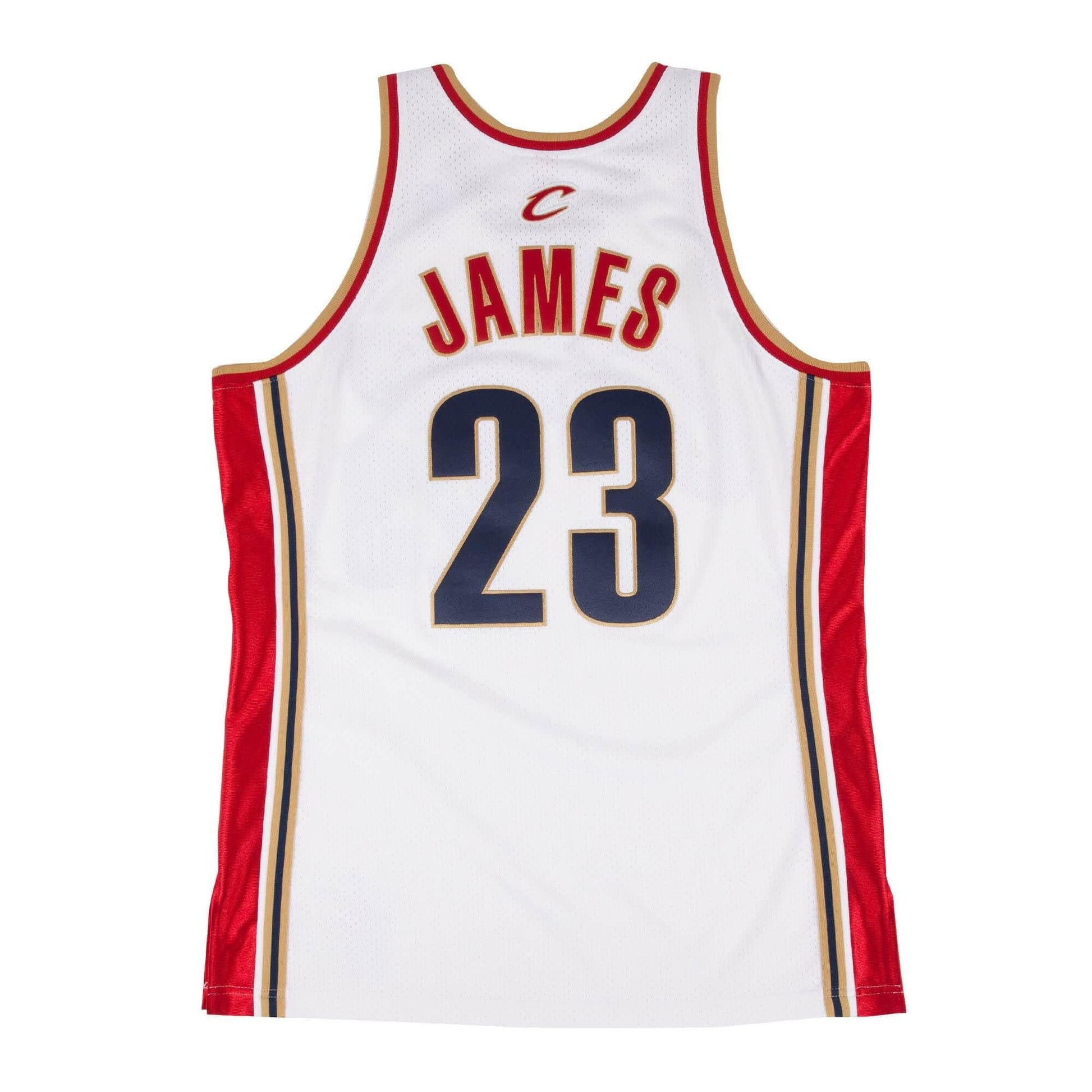 Mens Mitchell & Ness NBA Authentic Jersey 2003 Cavaliers LeBron James #23 - sneakAR