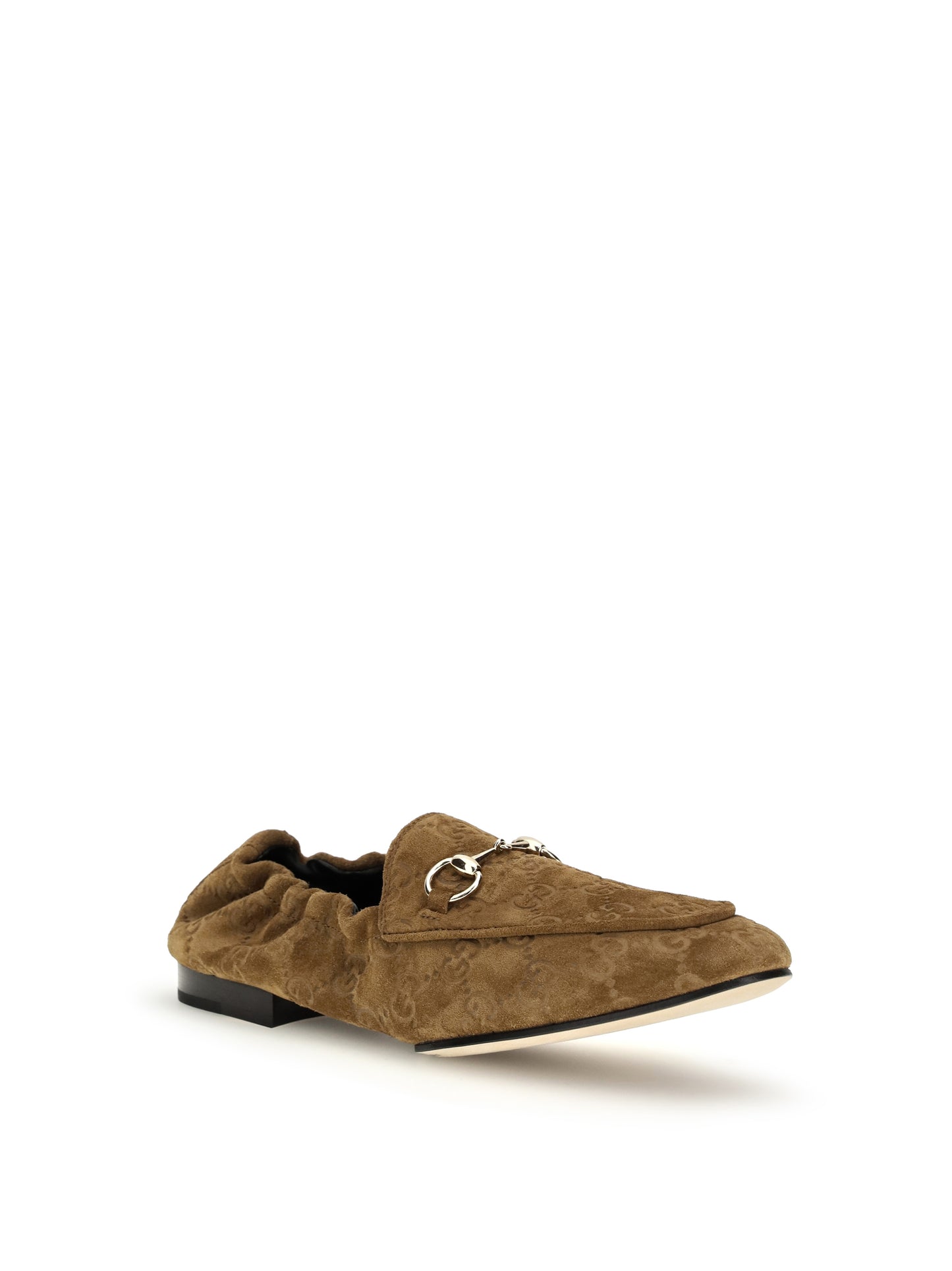 Loafers GG Suede Pepper Brown