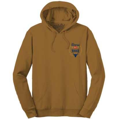 Coors Rodeo Hooded Sweatshirt - Brown