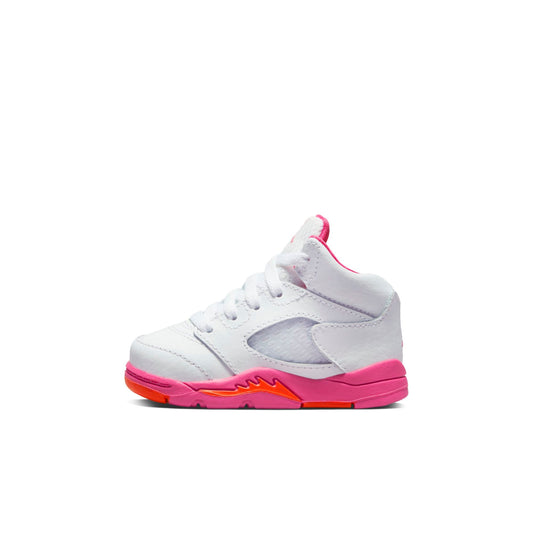 Toddlers Air Jordan Retro 5 (Td) 'WNBA Pinksicle Safety Orange'