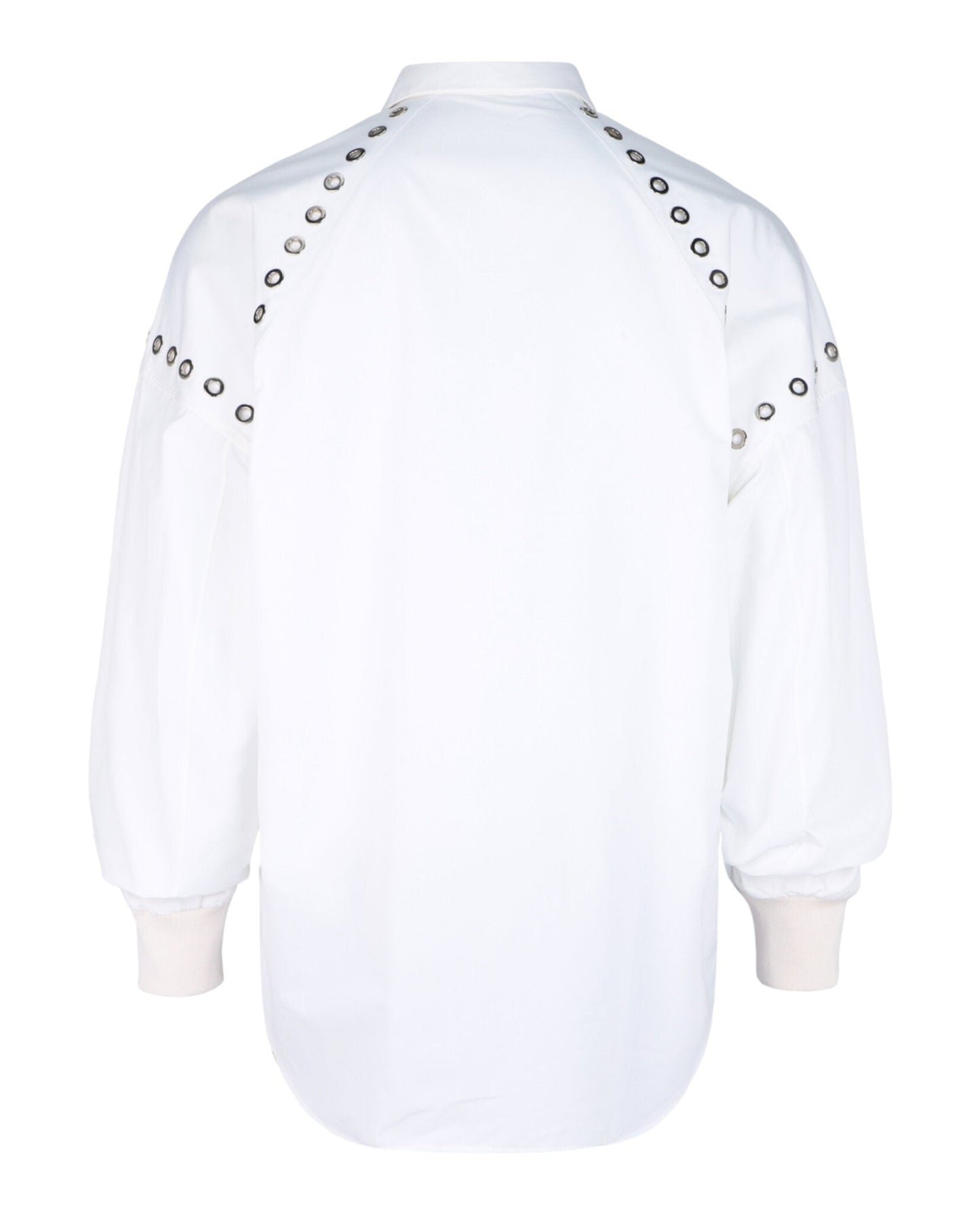 Alexander McQueen Grommet Detail Button-Up Shirt