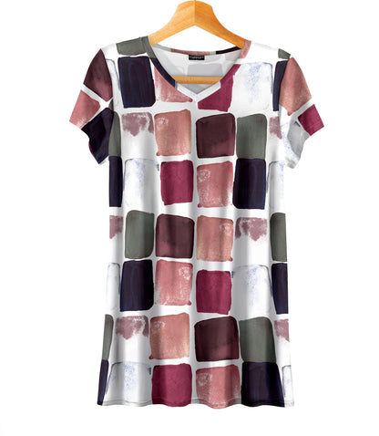 Pink Grey Black and White-