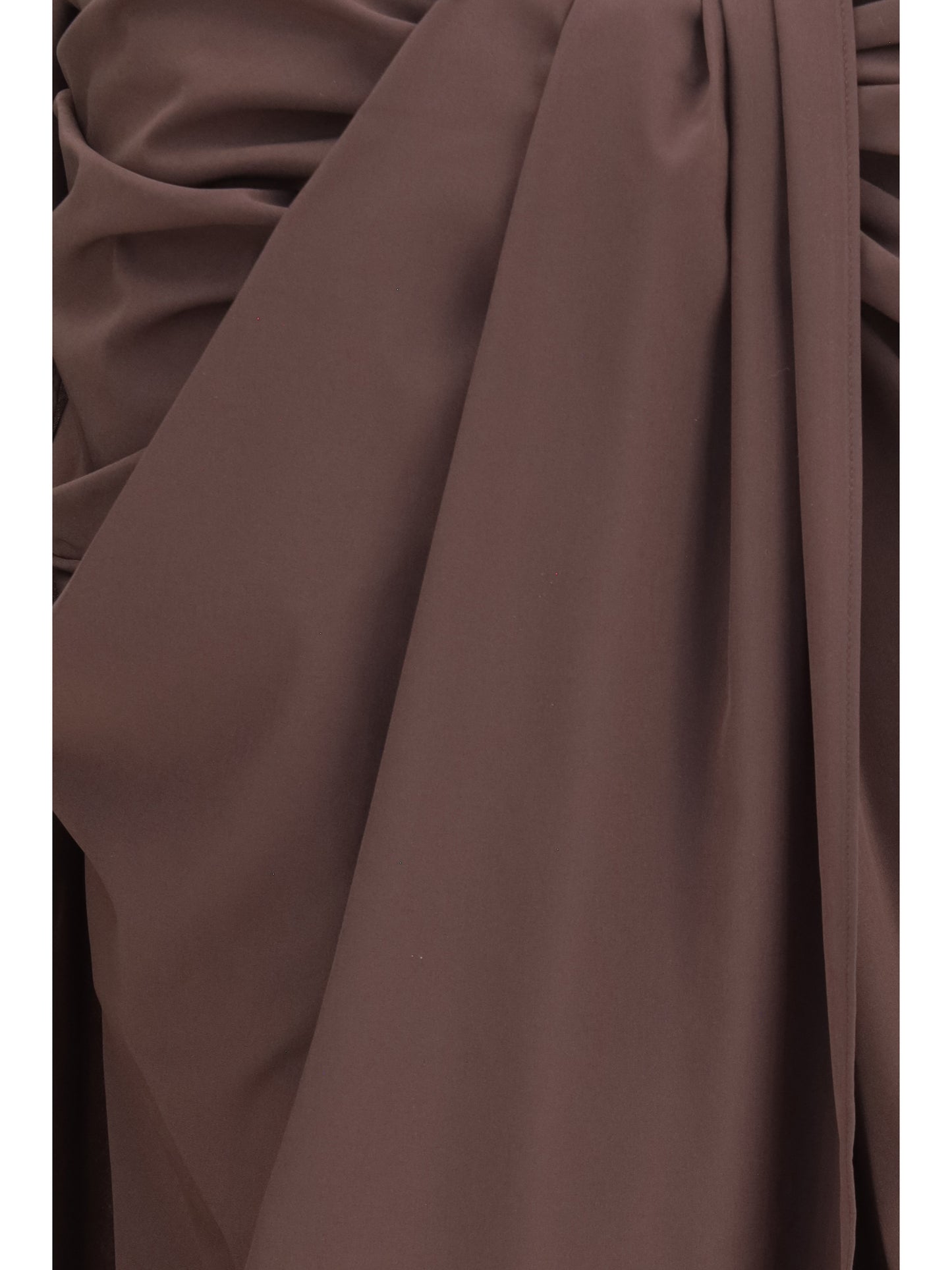 Pareo Skirt Stretch Muslin Brown