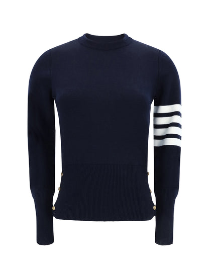 Sweater Virgin Wool Navy