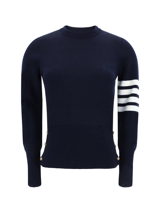 Sweater Virgin Wool Navy